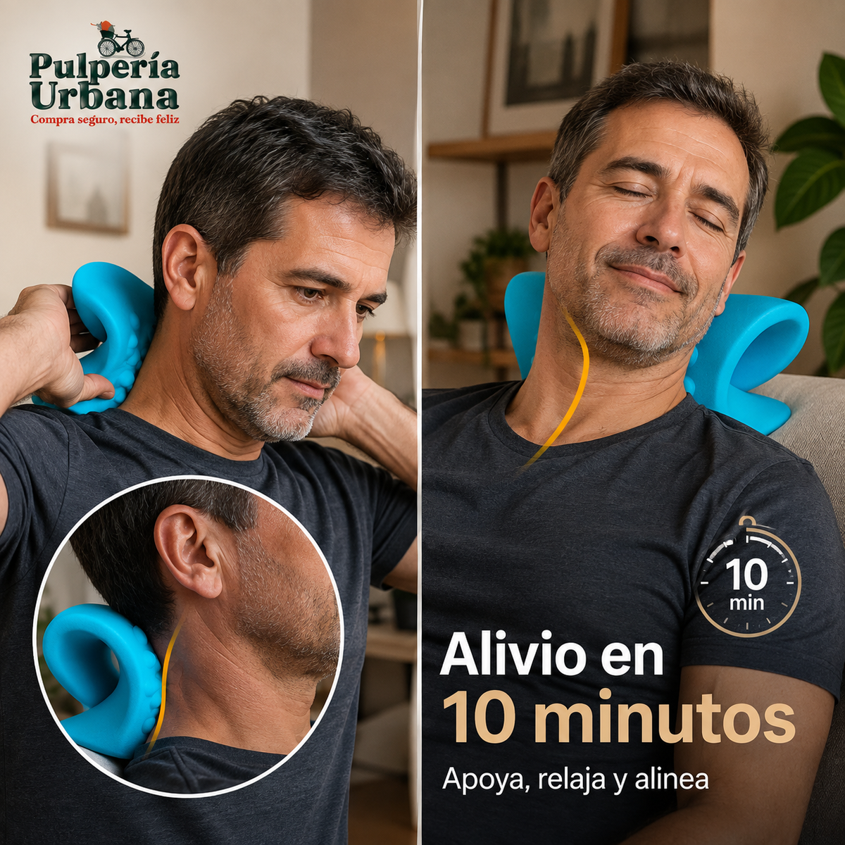 CervicalPro - ALMOHADA CERVICAL MASAJEADOR