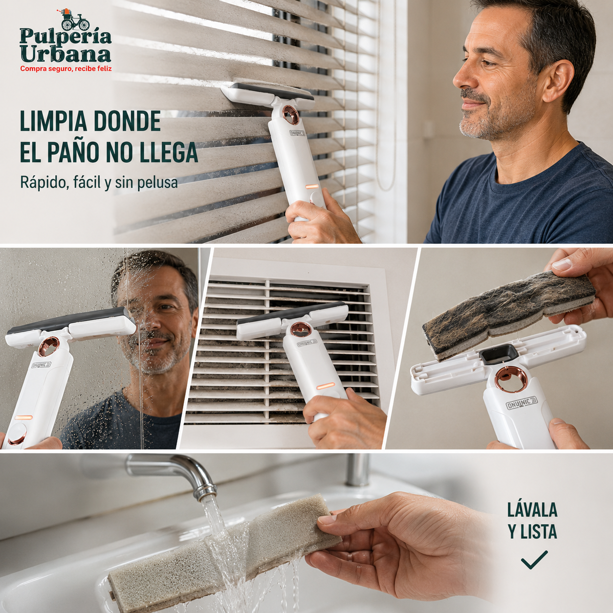 MopaMax - Mini Mopa Ultra Absorvente 2x1