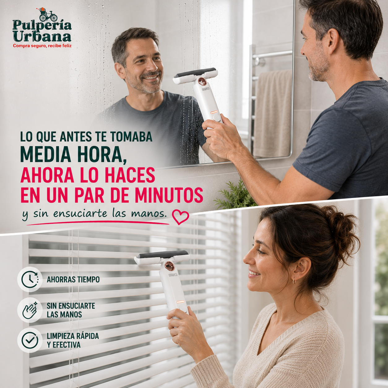 MopaMax - Mini Mopa Ultra Absorvente 2x1