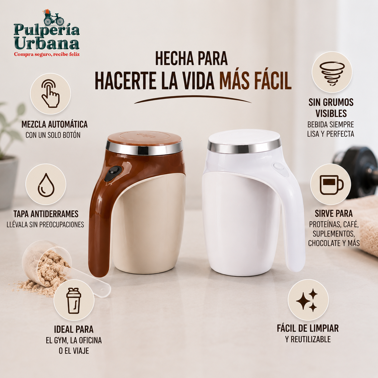 Taza Mágnetica Mix