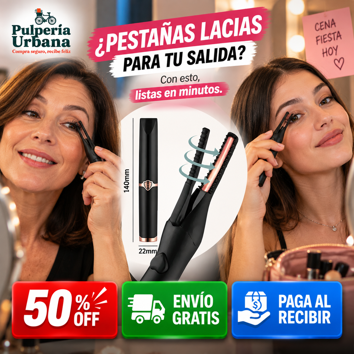 Glamour Rápido™ - Ojos radiantes antes de la cena