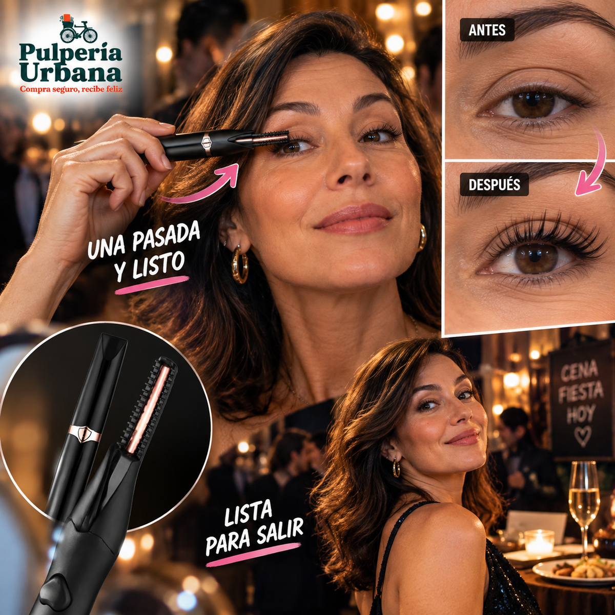 Glamour Rápido™ - Ojos radiantes antes de la cena