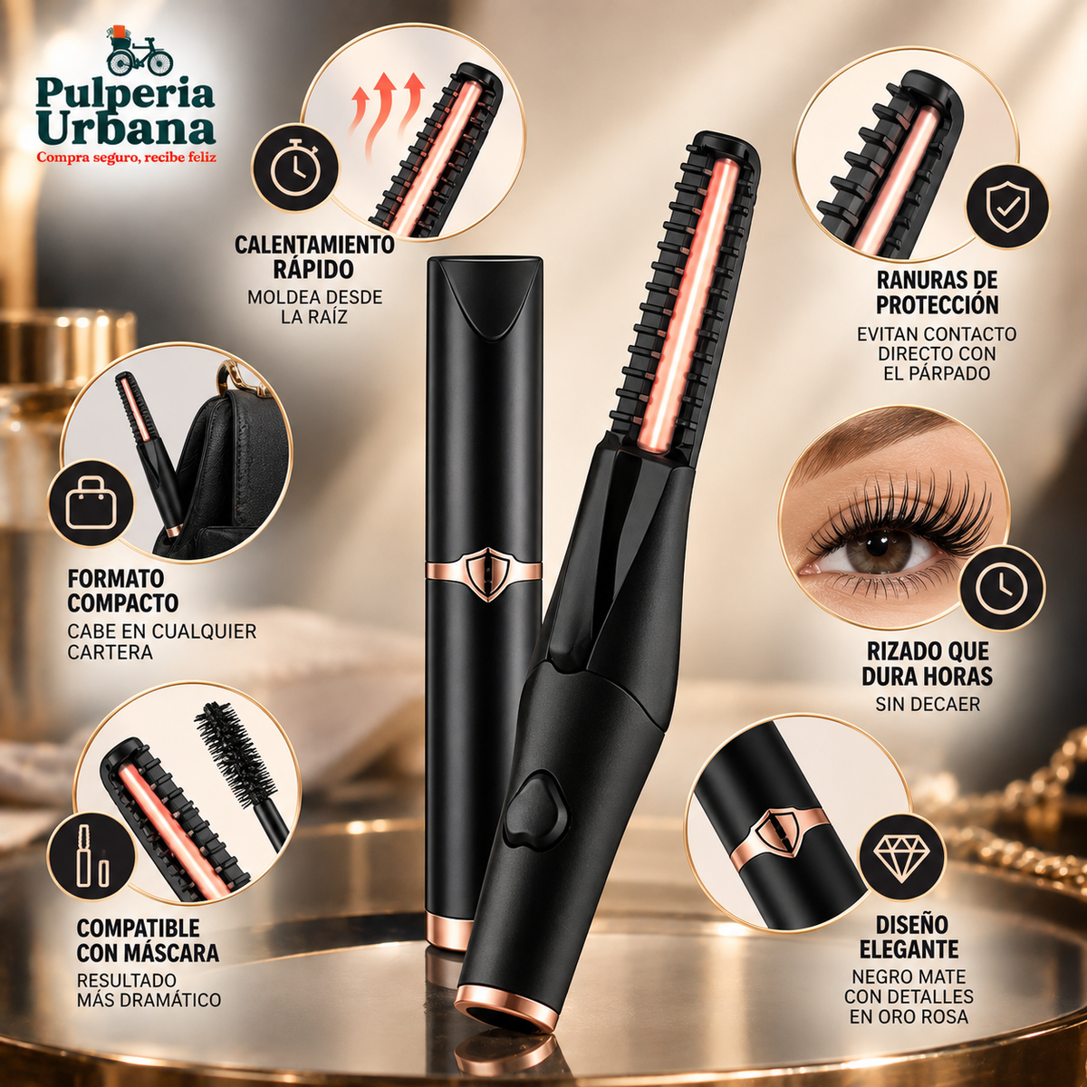 Glamour Rápido™ - Ojos radiantes antes de la cena
