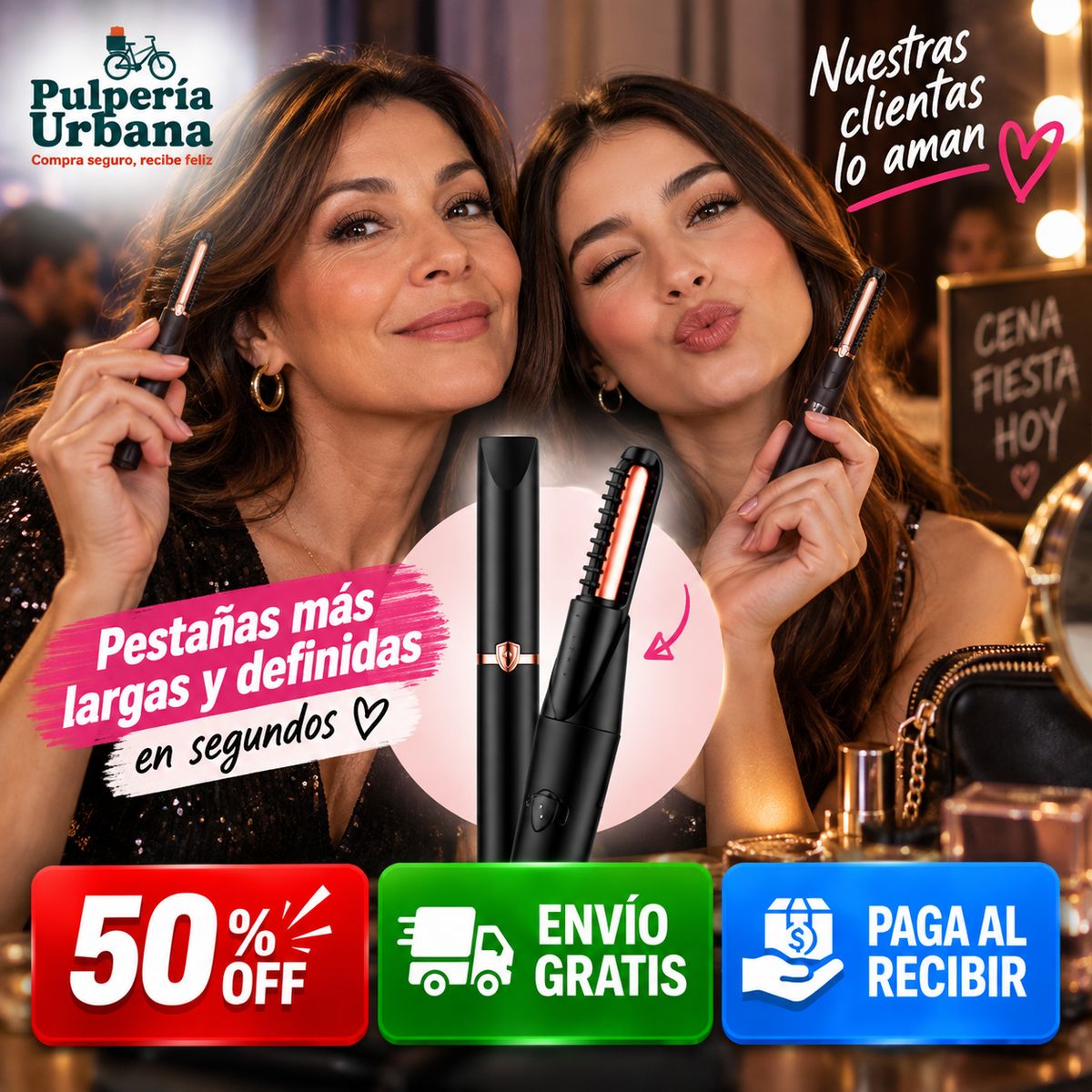 Glamour Rápido™ - Ojos radiantes antes de la cena