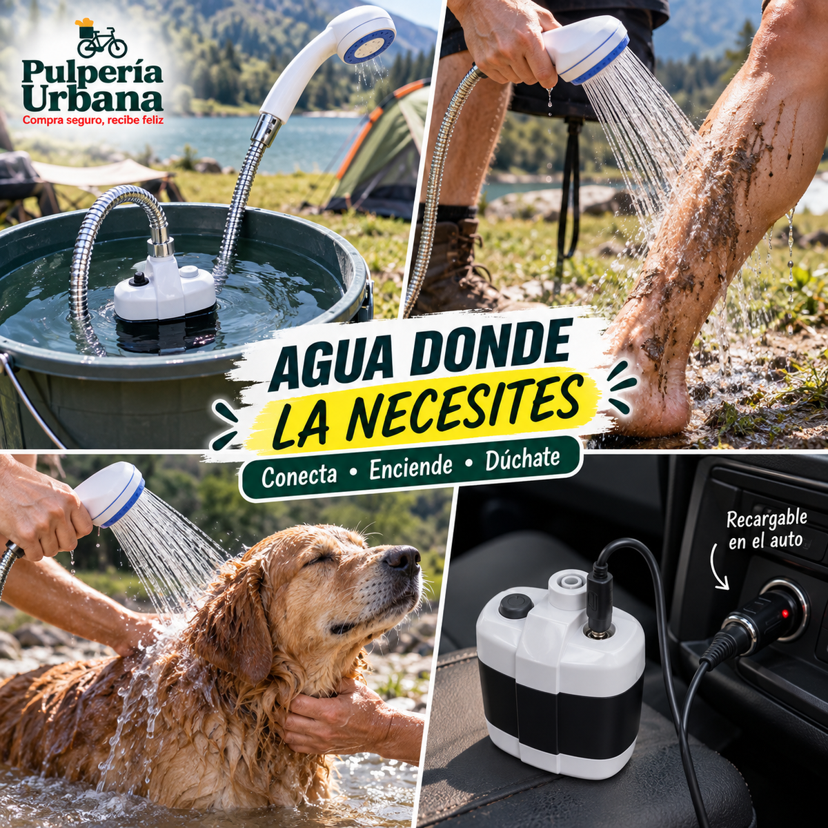 DuchaMax™ - El regalo que papá usará en cada salida