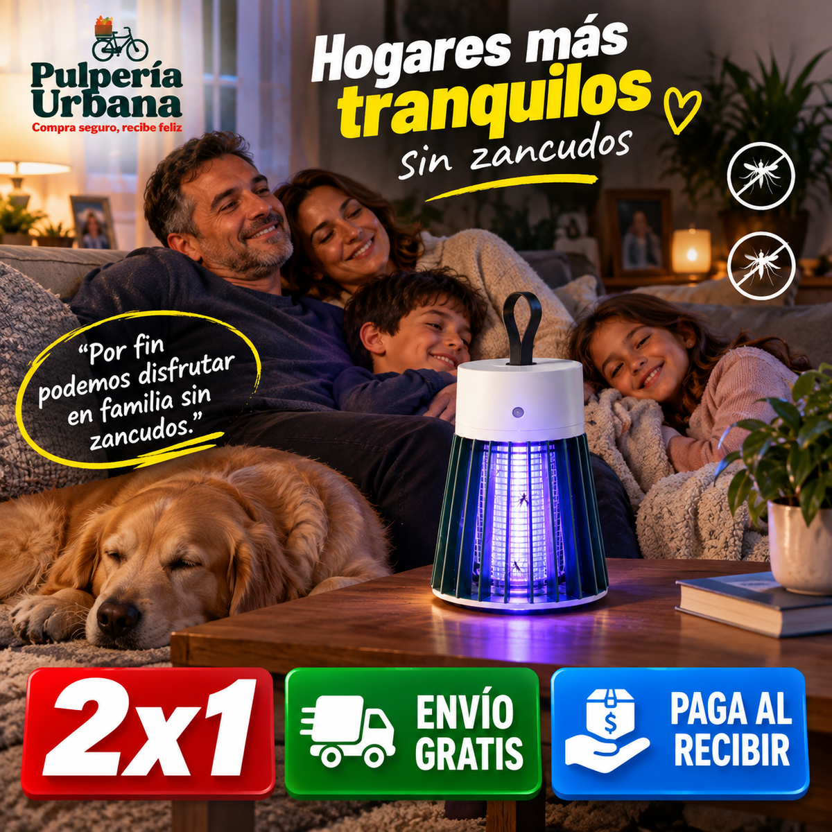 Repelux™ - Aleja los zancudos de tu dormitorio esta primavera