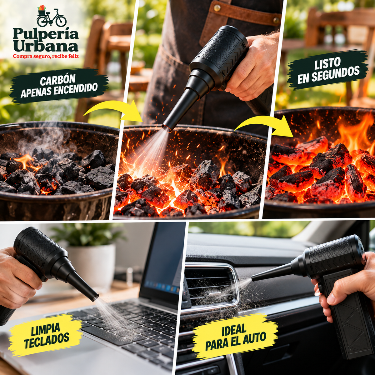 Turbo Air™ - Prende fuego, limpia tu casa, tu mejor compañero