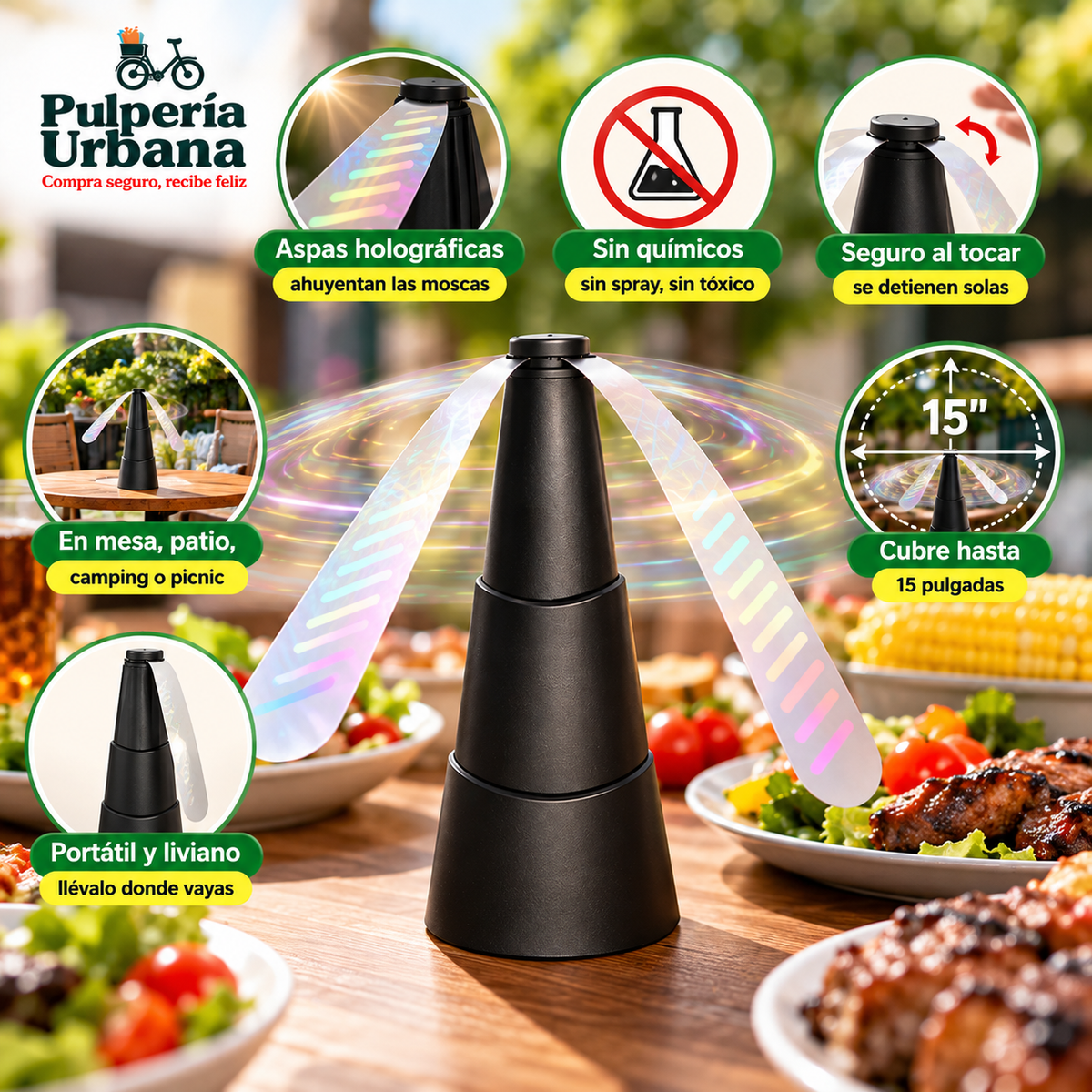 Girabrisa™ - Aleja las moscas de tu mesa esta primavera