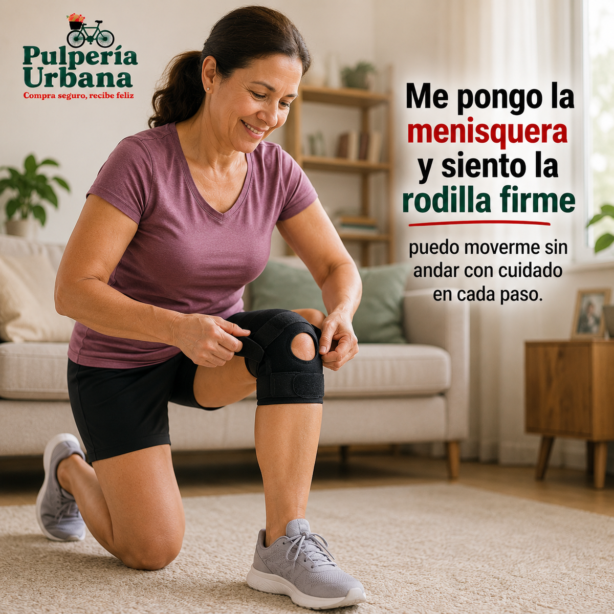 Menisquera Doble - Protege tus rodillas del frío que duele