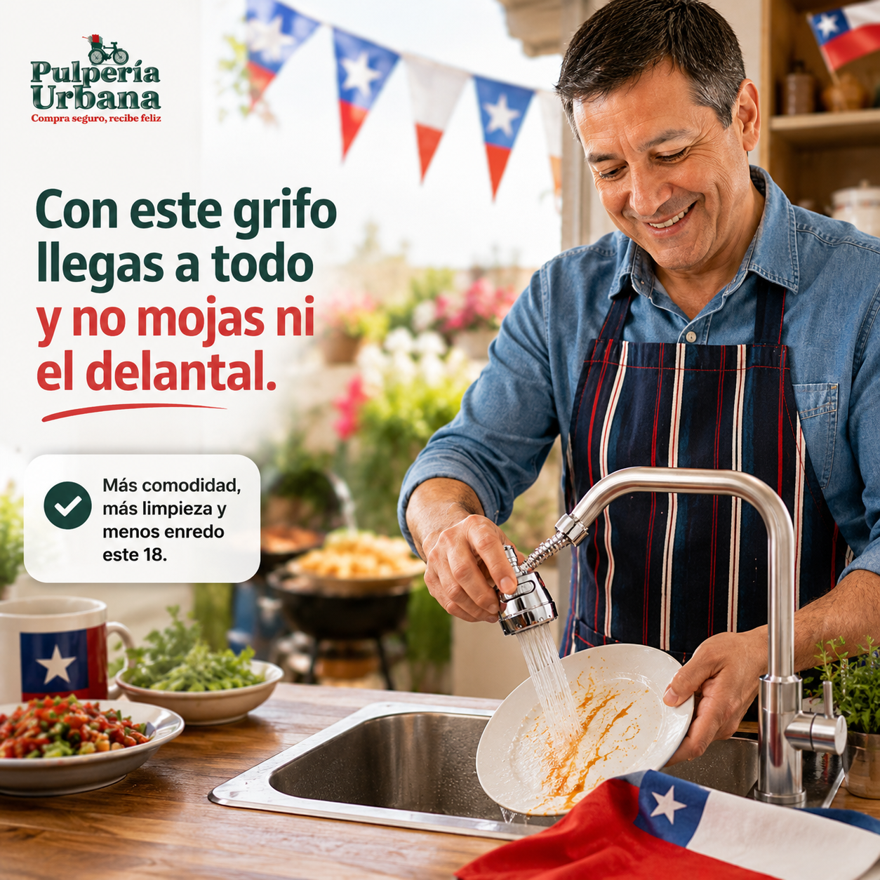 GriFlex - Cuello flexible que moderniza tu cocina ya