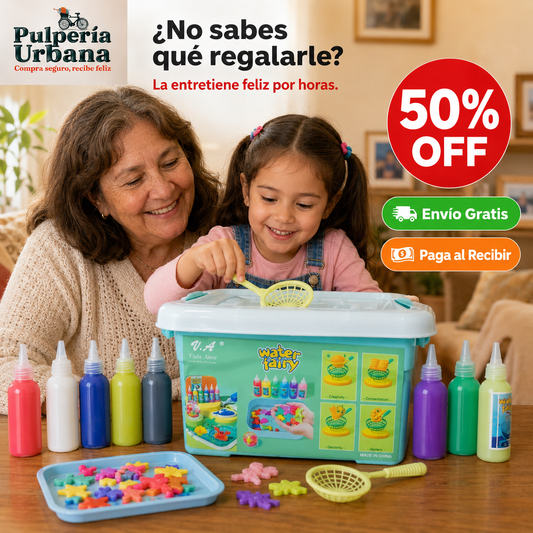 BrilloGel - JUEGO DE FIGURA GEL EN AGUA