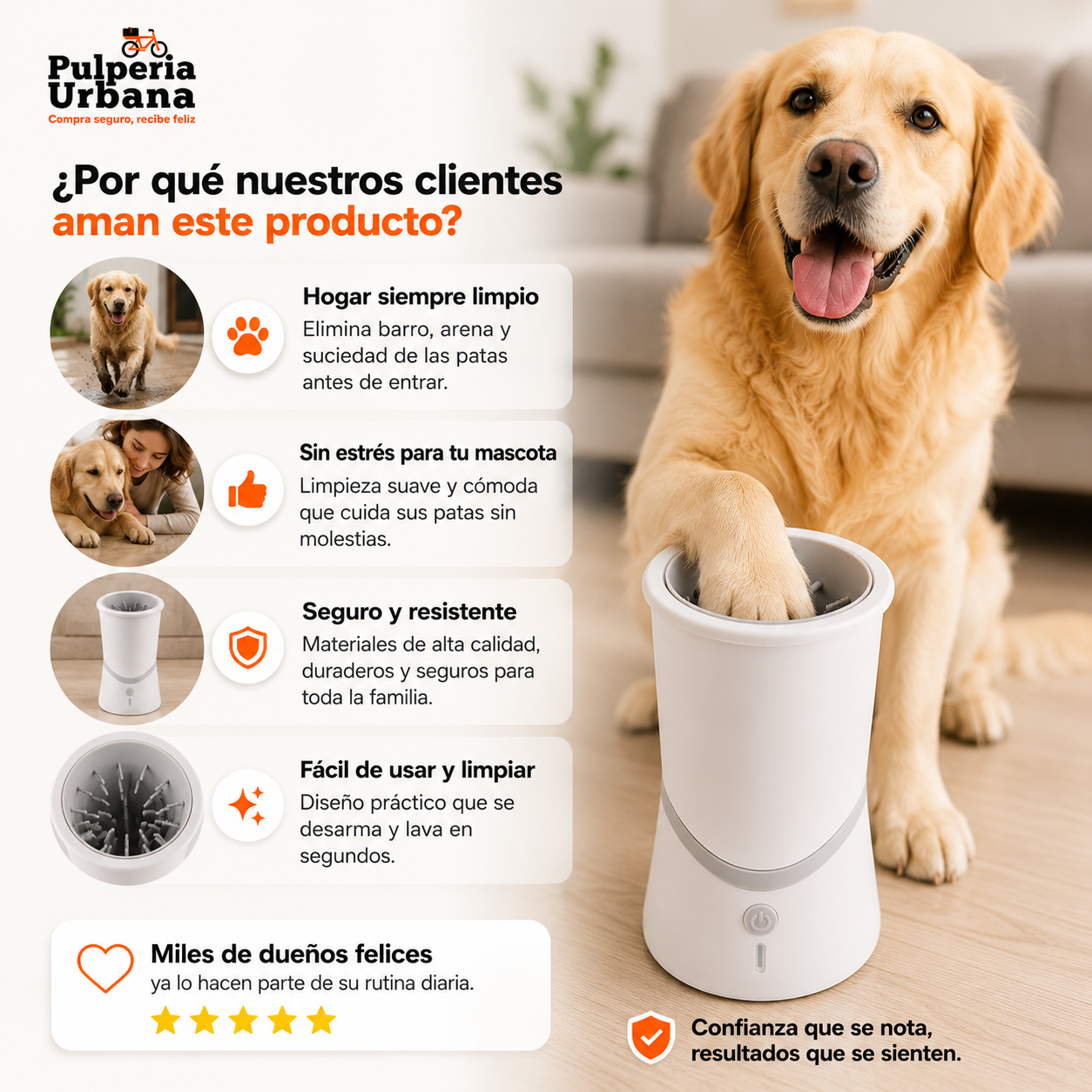 PataClean -  LIMPIADOR AUTOMÁTICO DE PATAS