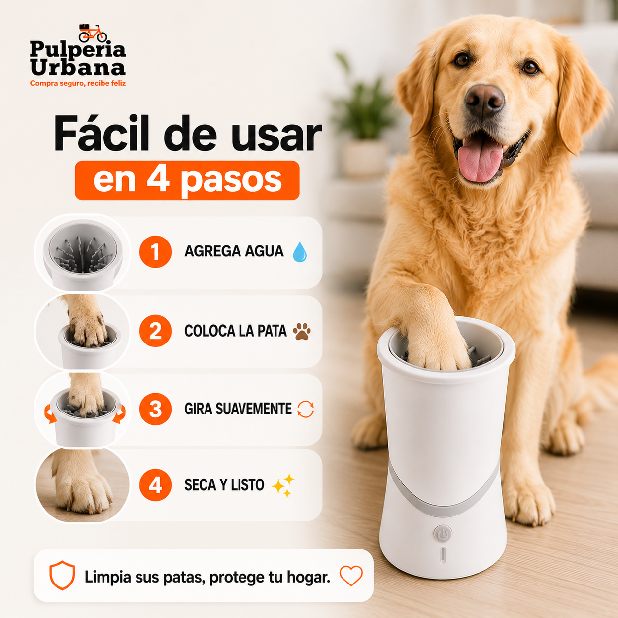 PataClean -  LIMPIADOR AUTOMÁTICO DE PATAS