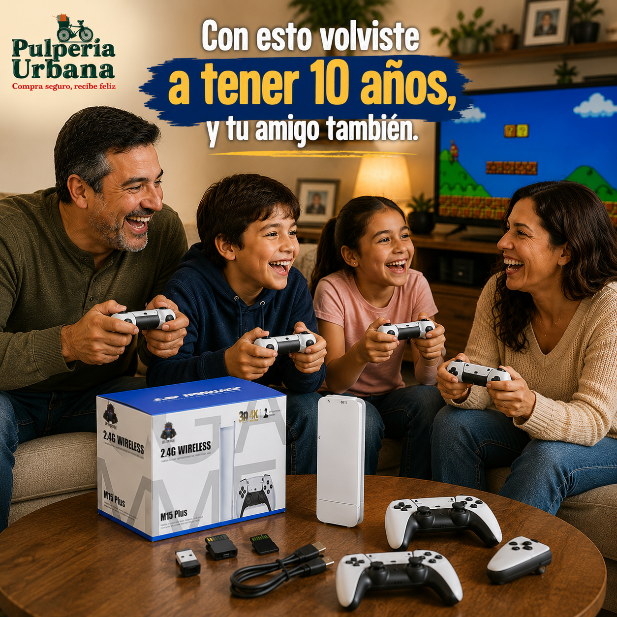 Consola Juego Retro M15