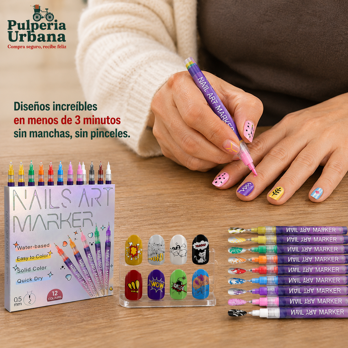 Manicure Fácil™ - Ahorra visitas al salón cada mes