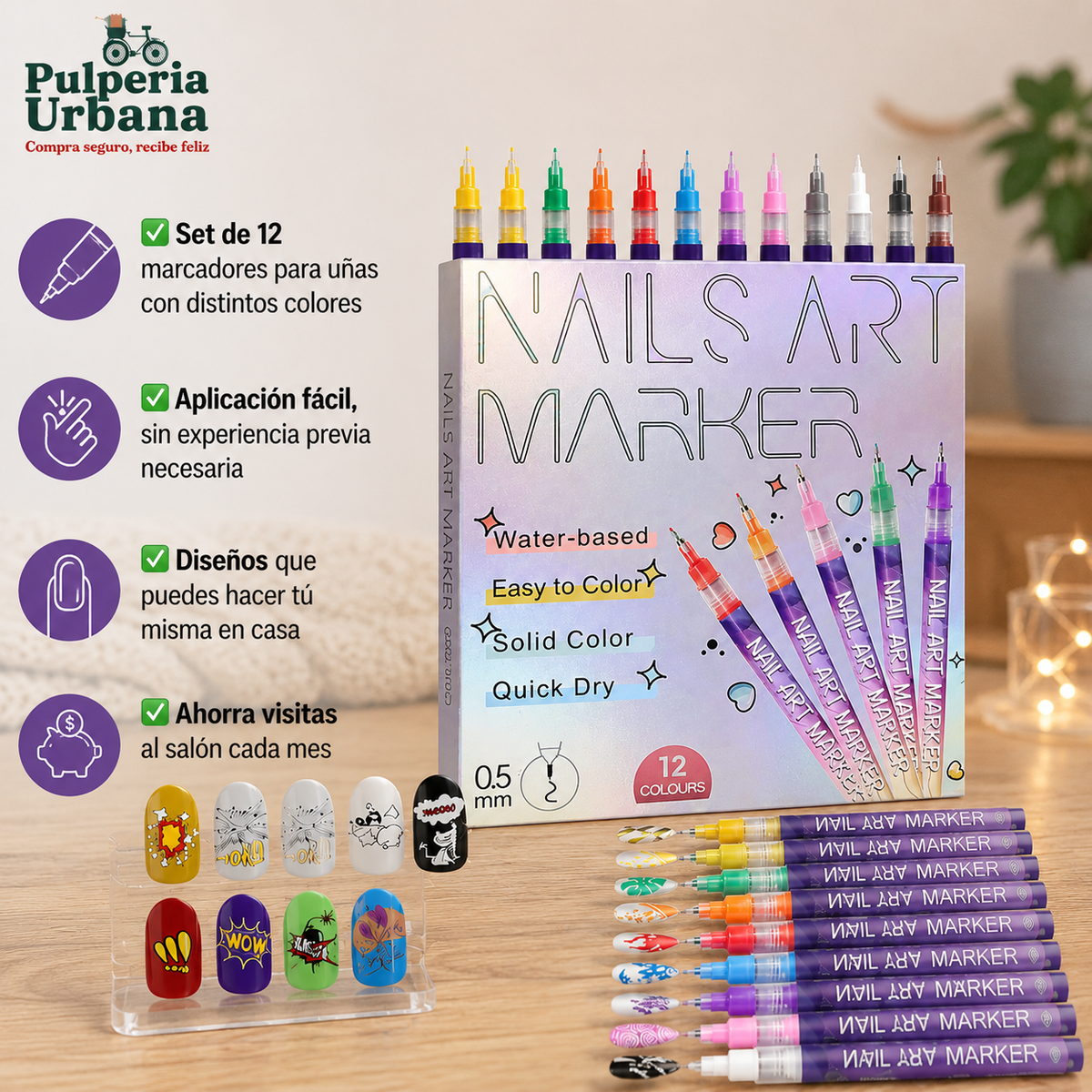 Manicure Fácil™ - Ahorra visitas al salón cada mes