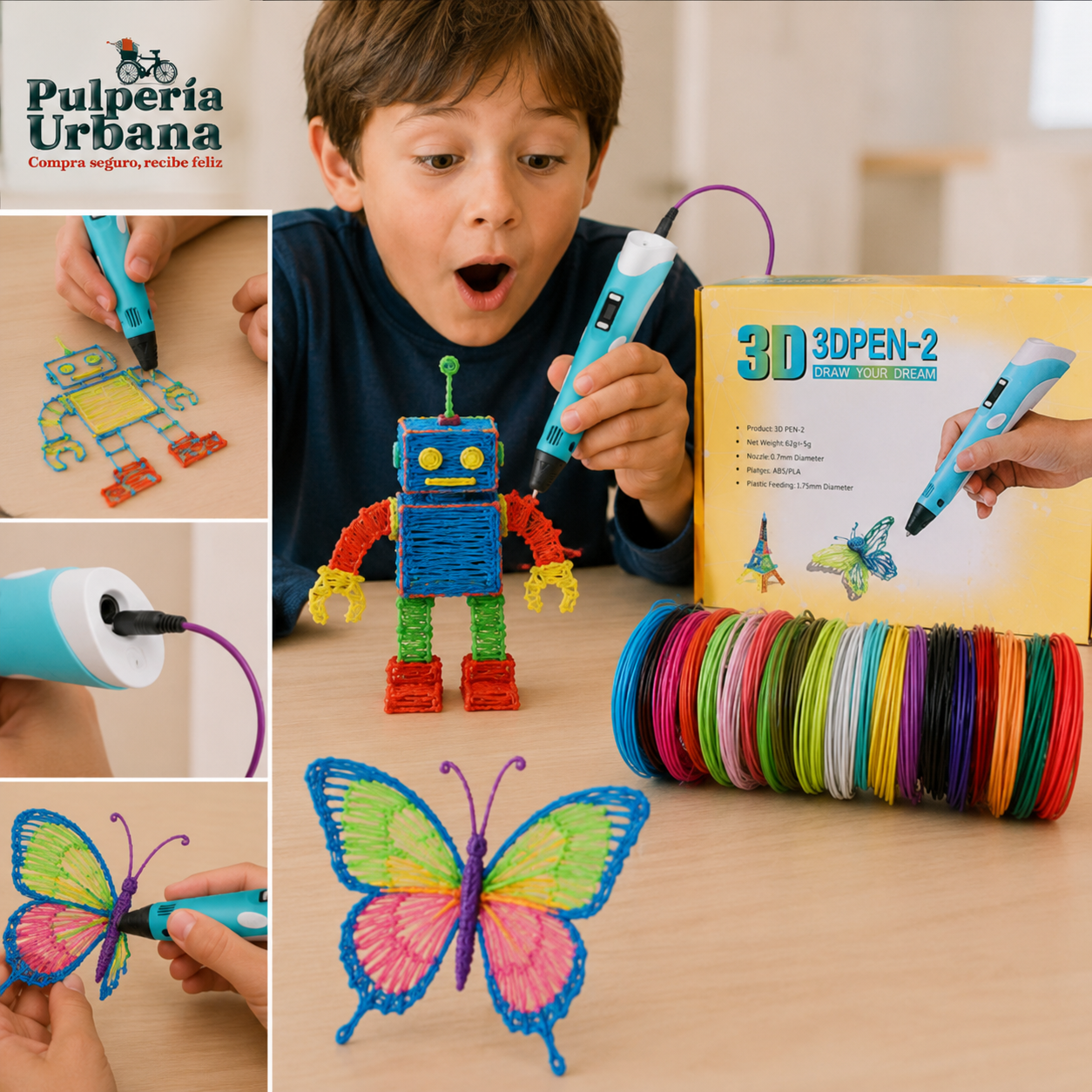 TalentoPen - Lápiz Impresora 3d