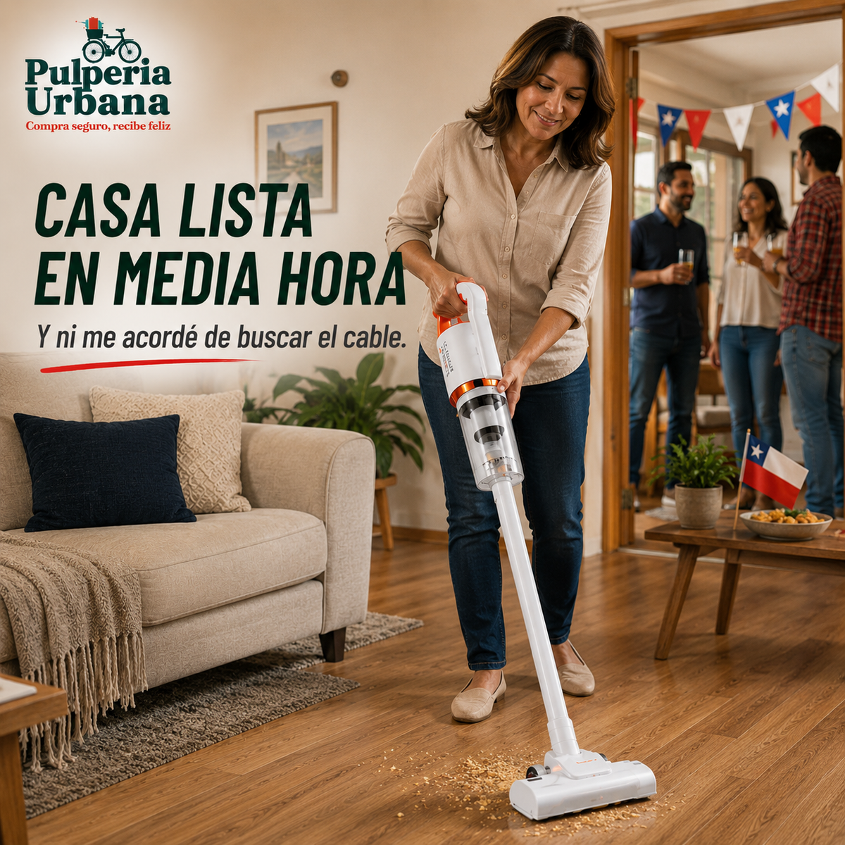 AspiraMax™ - Limpieza a fondo para Fiestas Patrias sin apuro