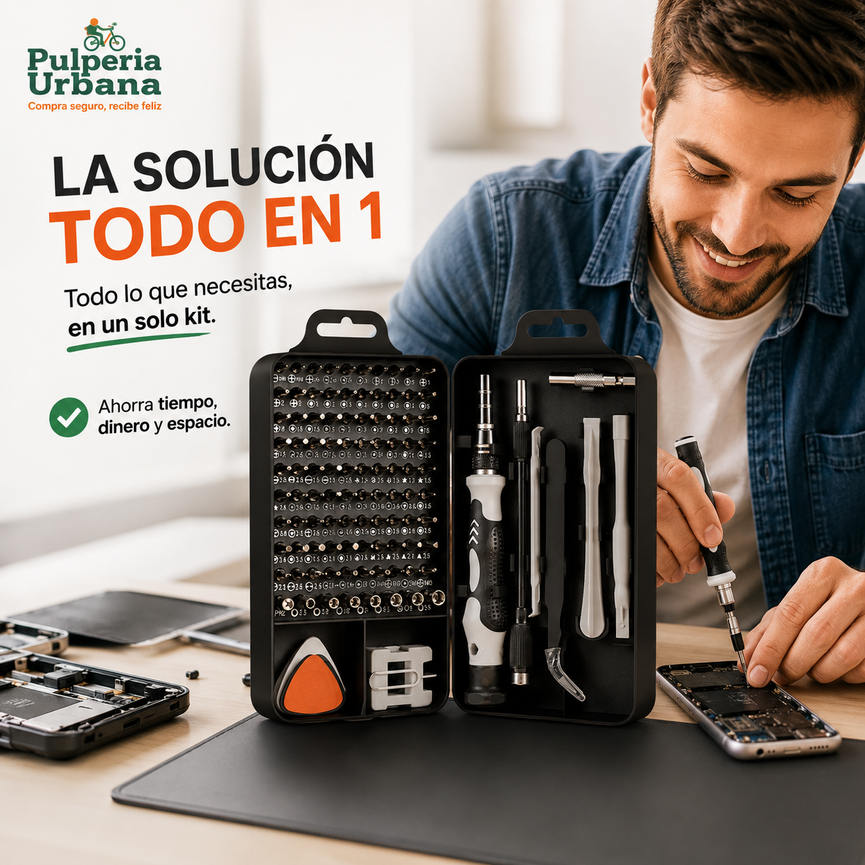 TorxPro - Kit Desatornillador Herramientas 115 Pc