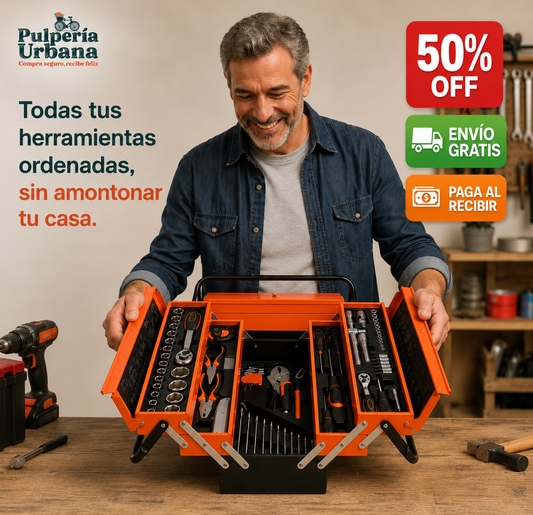 ToolMaster - Caja De Herramientas Set 85 Piezas
