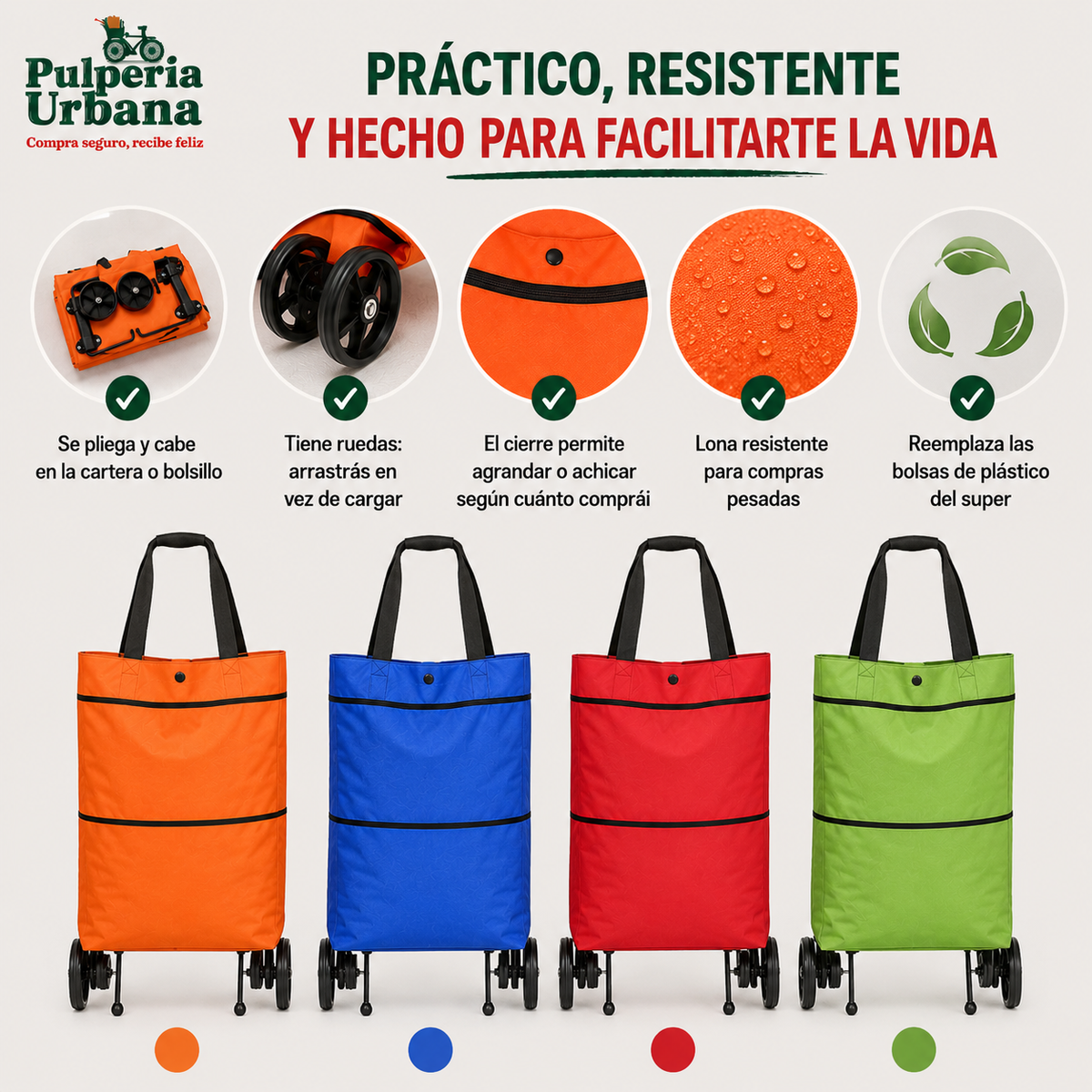 CarguitoMax™ - Tu ayudante para las compras pesadas de invierno