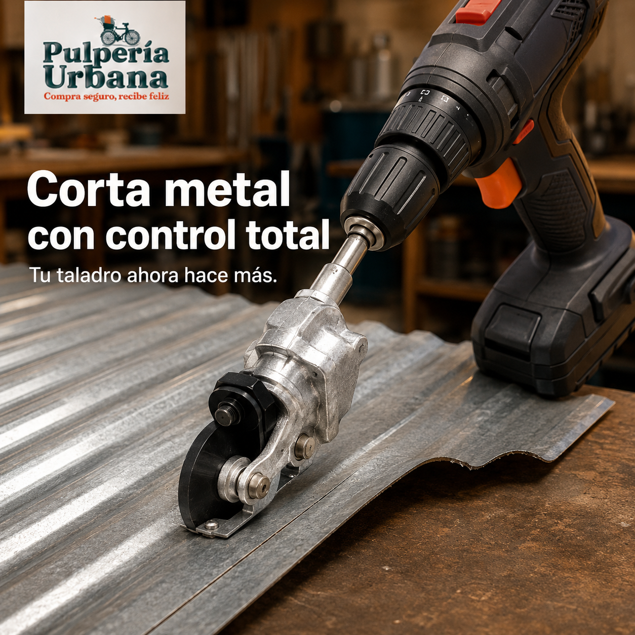 PlacaCut - CORTADOR DE PLACAS PARA TALADRO INALAMBRICO
