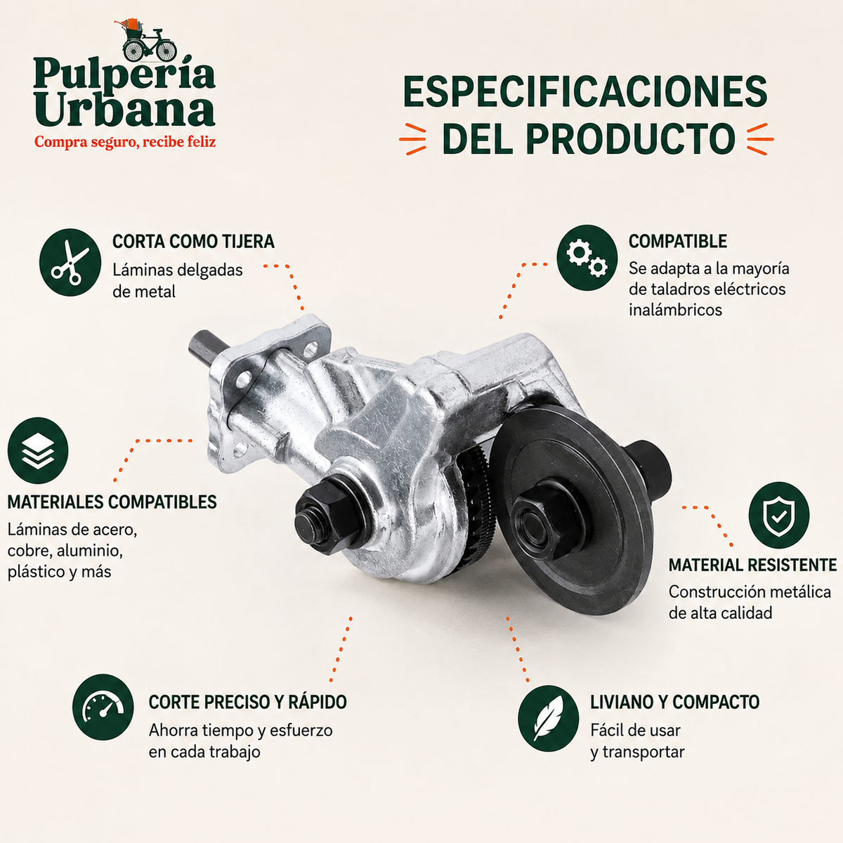PlacaCut - CORTADOR DE PLACAS PARA TALADRO INALAMBRICO