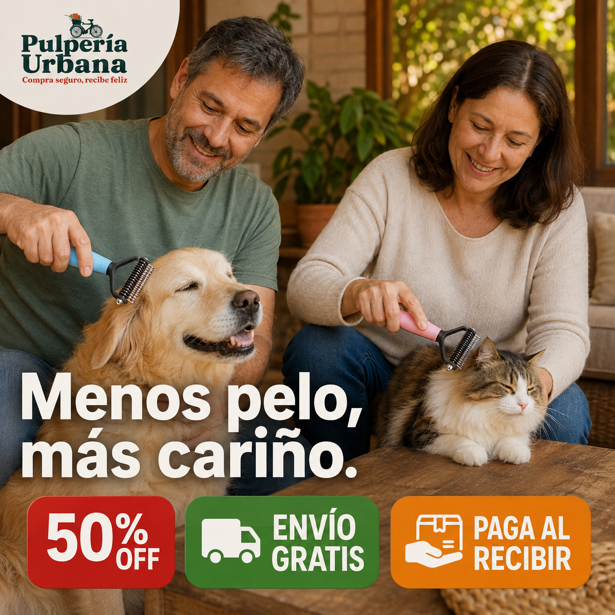 PeluMax - RASTRILLO CEPILLO ASEO MASCOTA