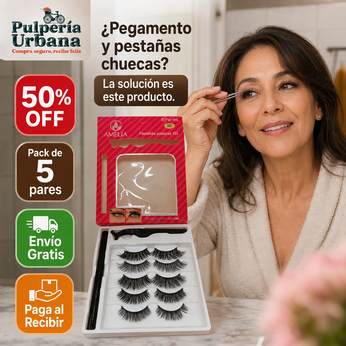 Pestañas Magnéticas Reutilizables