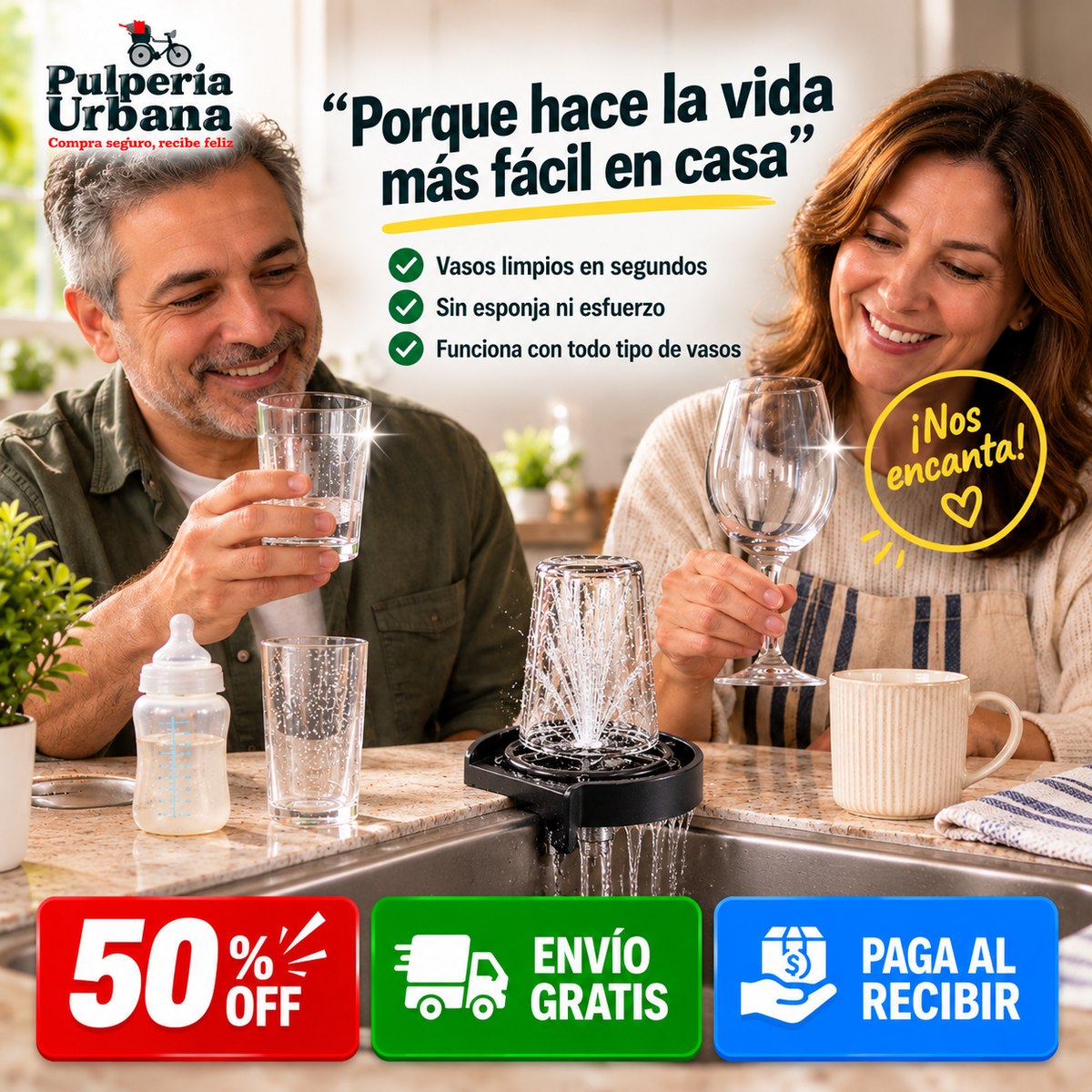 Vasitux™ - Limpia vasos y copas sin tallar ni esperar