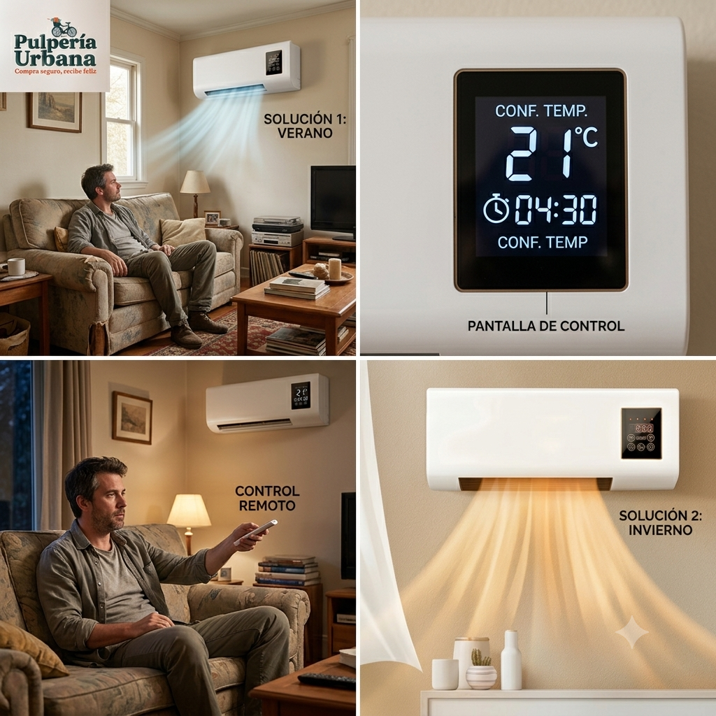 HeatCool Pro - Verano 2 En 1 Aire Caliente Y Frio