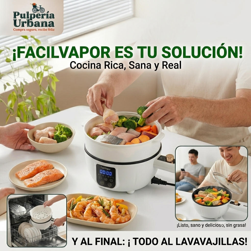 FacilVapor -  Vaporizador eléctrico multifuncional