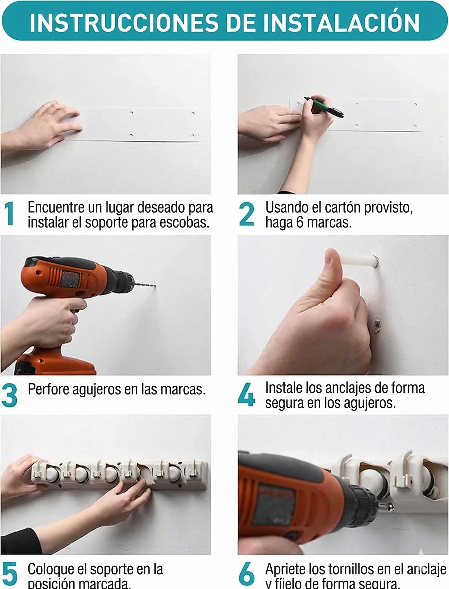 Gancho Maestro - Instala, cuelga y recupera tu espacio al instante