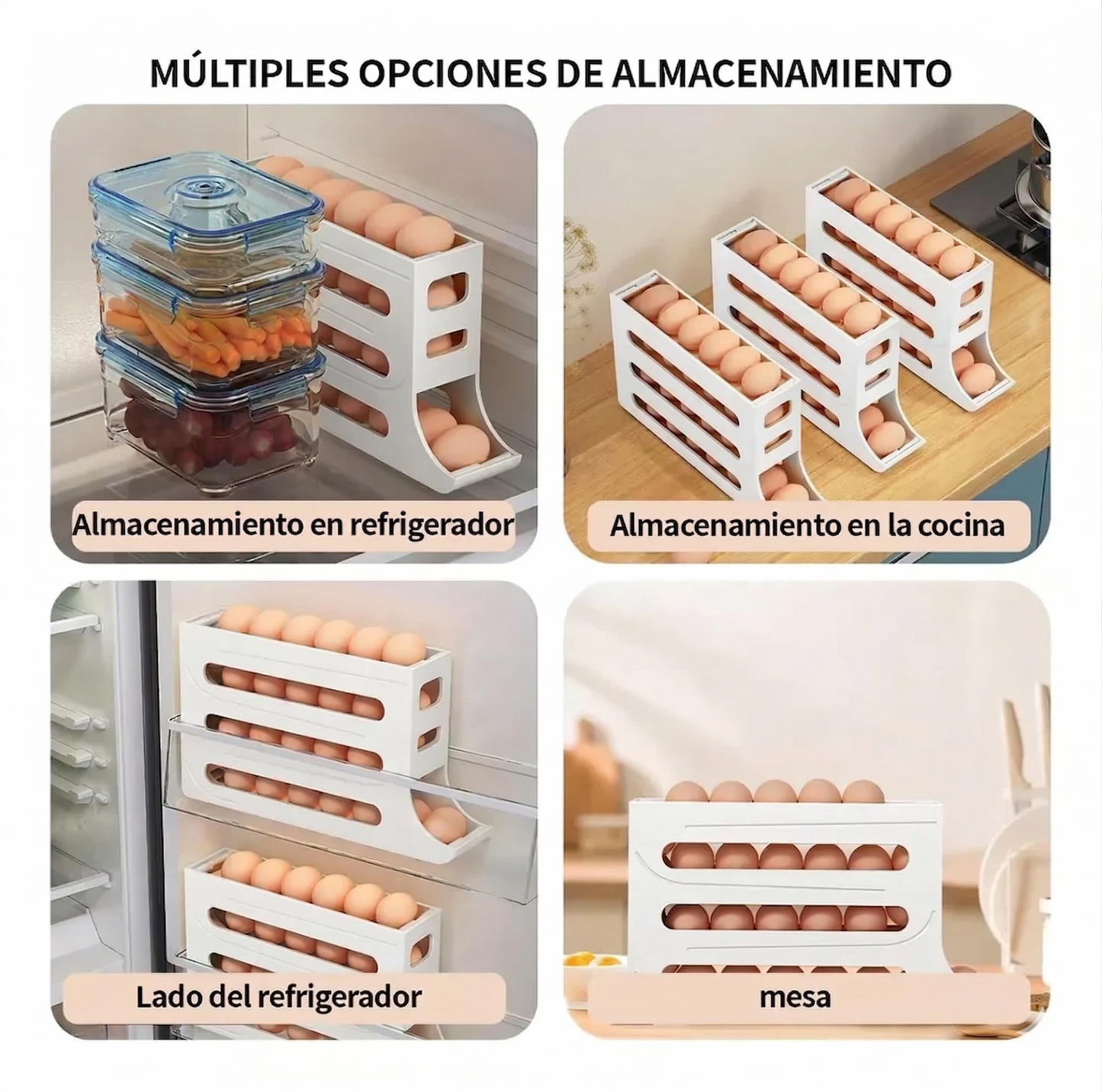 EggRoll - Más espacio y orden en tu refri - 2x1 !