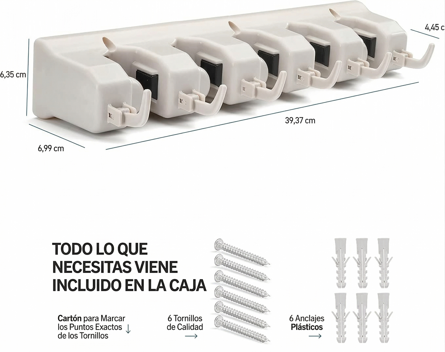 Gancho Maestro - Instala, cuelga y recupera tu espacio al instante