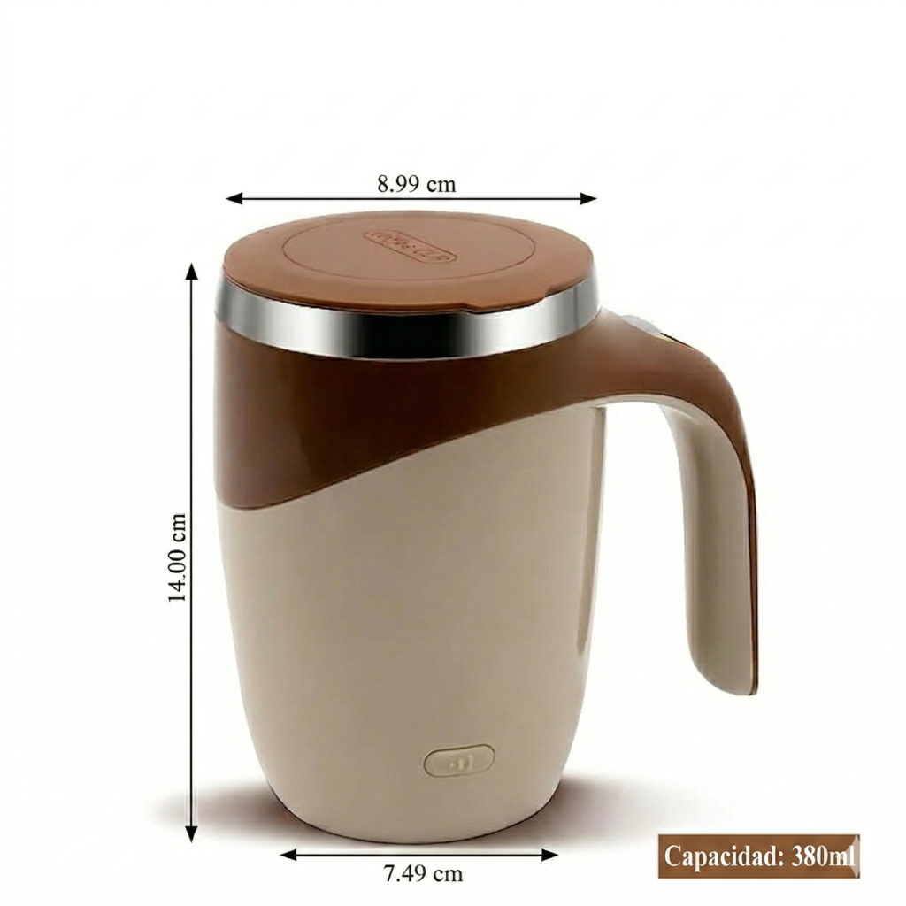 Taza AutoMix — Mezcla perfecta en segundos