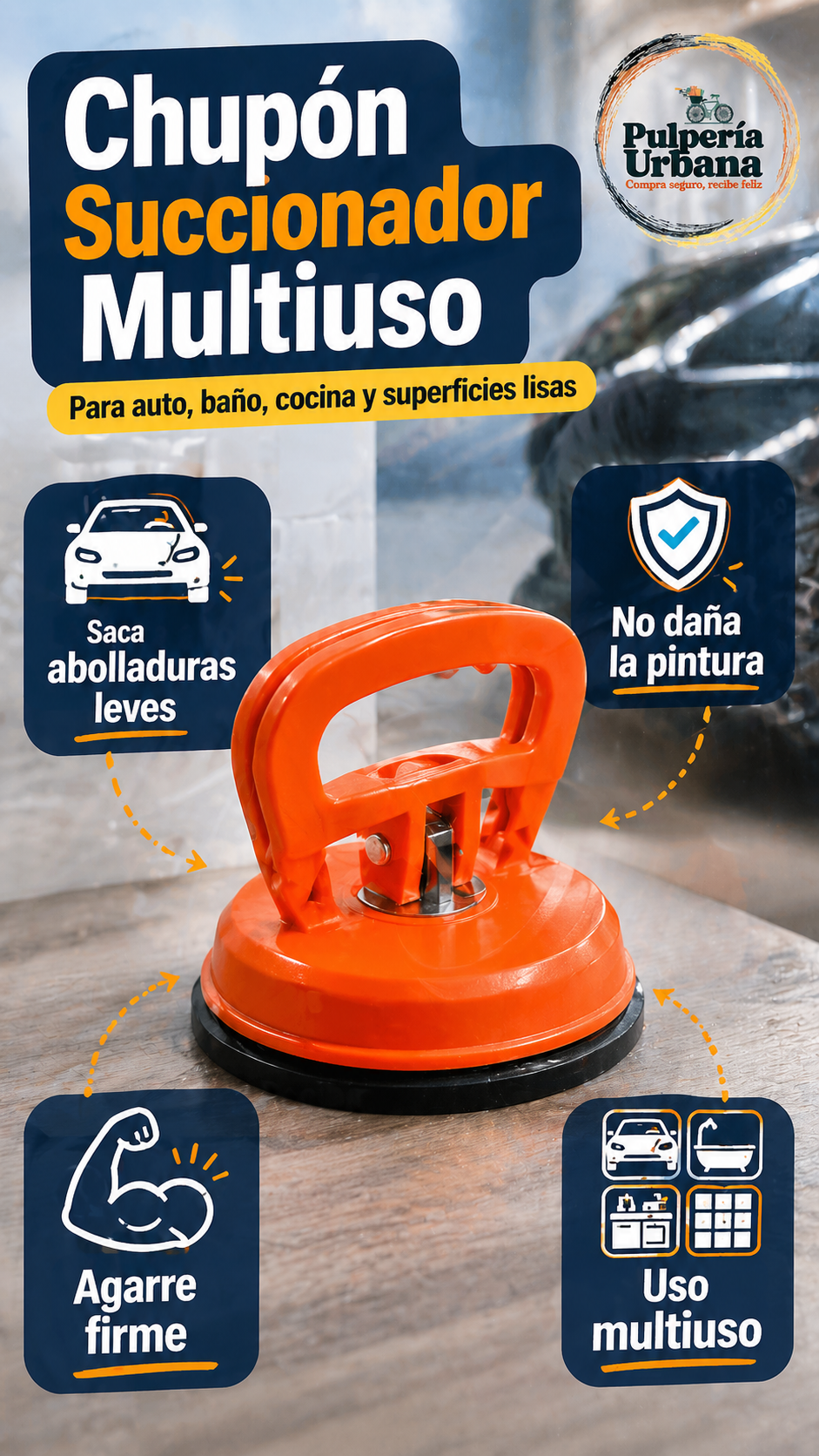 Chupón Succionador Multiuso