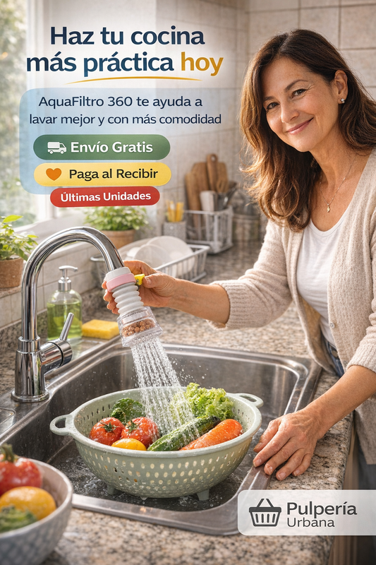 AquaFiltro 360 -  Agua pura con mayor alcance -   PACK 2x1