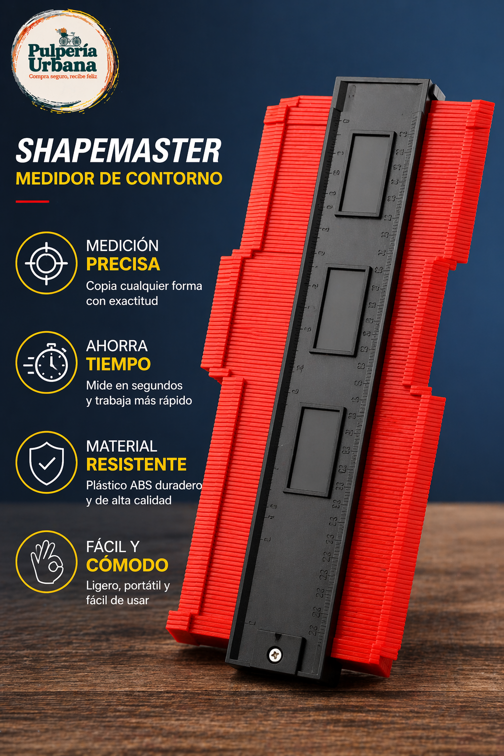 ShapeMaster - Regla Marca Contorno