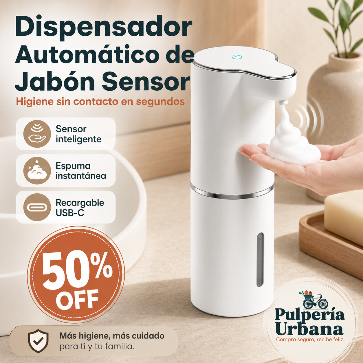 SensaClean Pro - Dispensador Automático