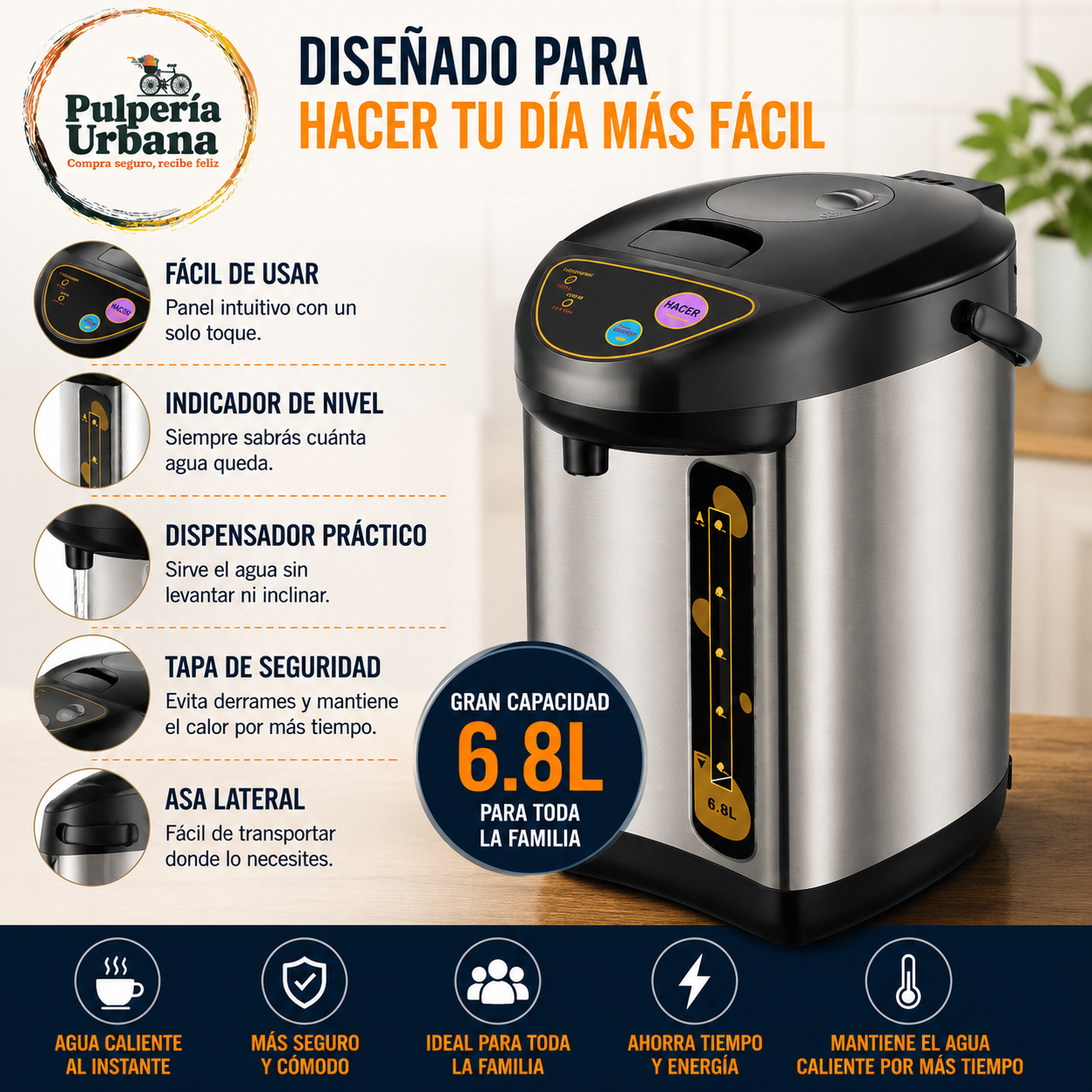 Dispensador Térmico Pro