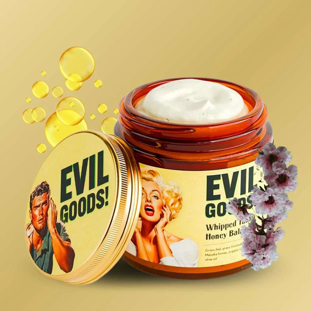 Crema Facial Evil Goods — bálsamo nutritivo para piel sensible