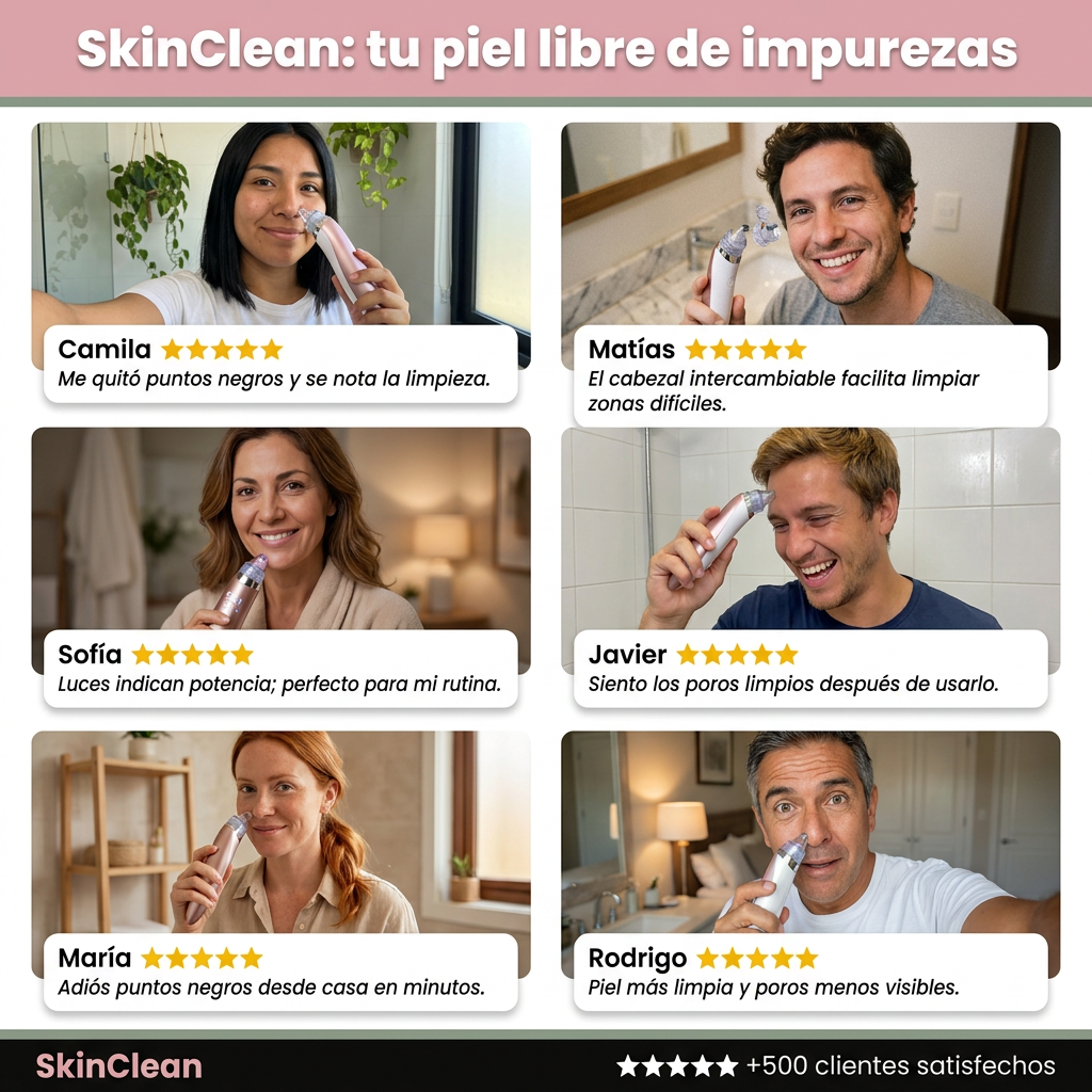 SkinClean — Extractor de Puntos Negros y Espinillas