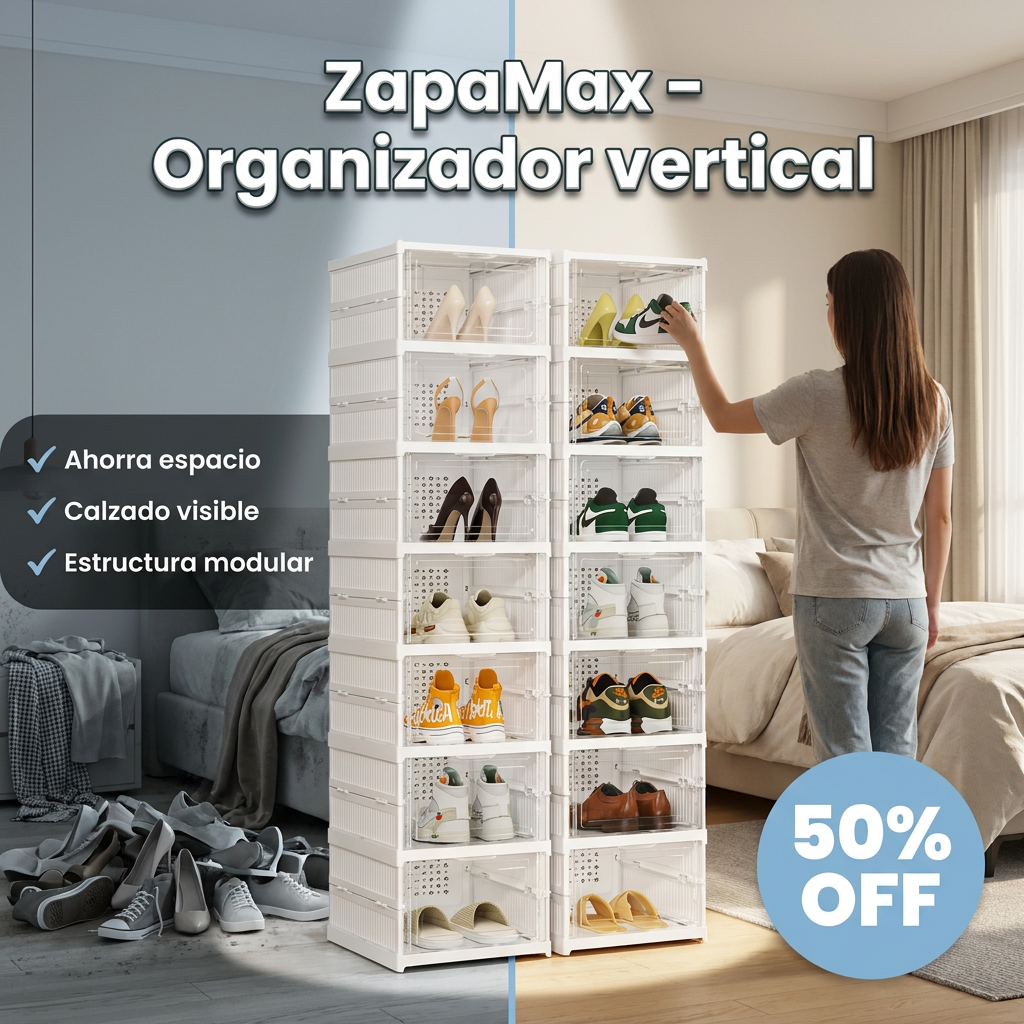 ZapaMax — Zapatero Organizador Vertical 6 Pisos