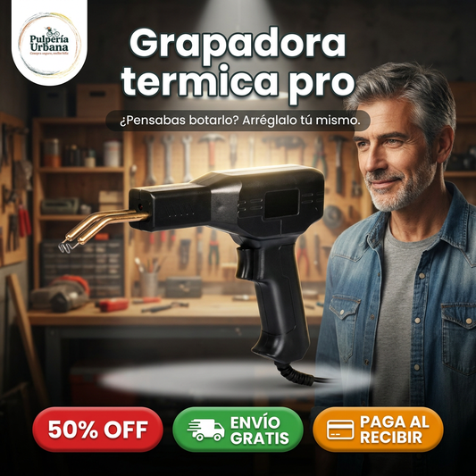 Grapadora Térmica Pro — soldador de plásticos con grampas