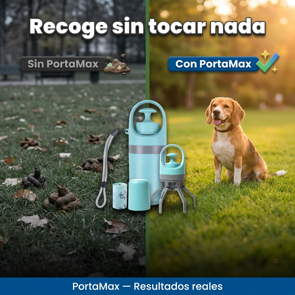 PortaMax — recogedor portátil para mascotas