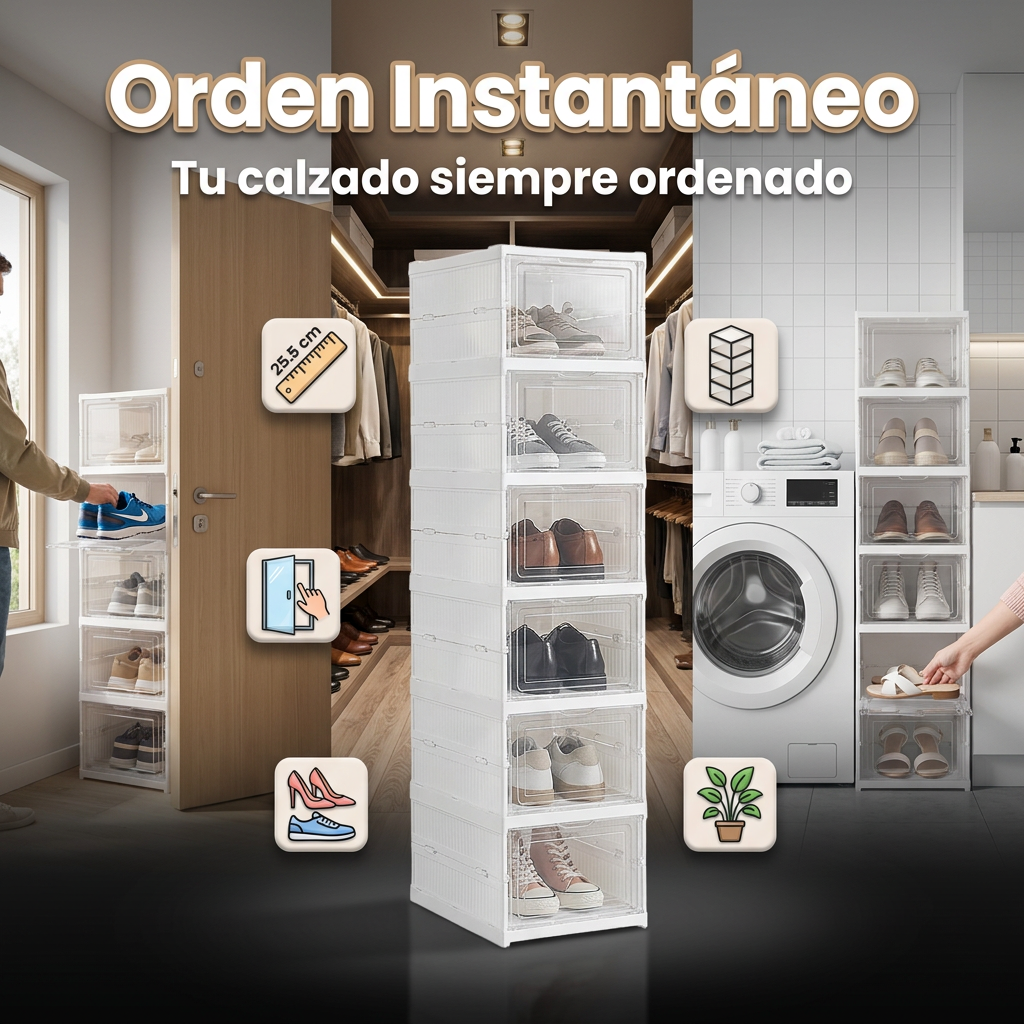 ZapaMax — Zapatero Organizador Vertical 6 Pisos