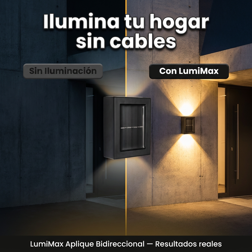 LuzMax — Luz Solar con Sensor