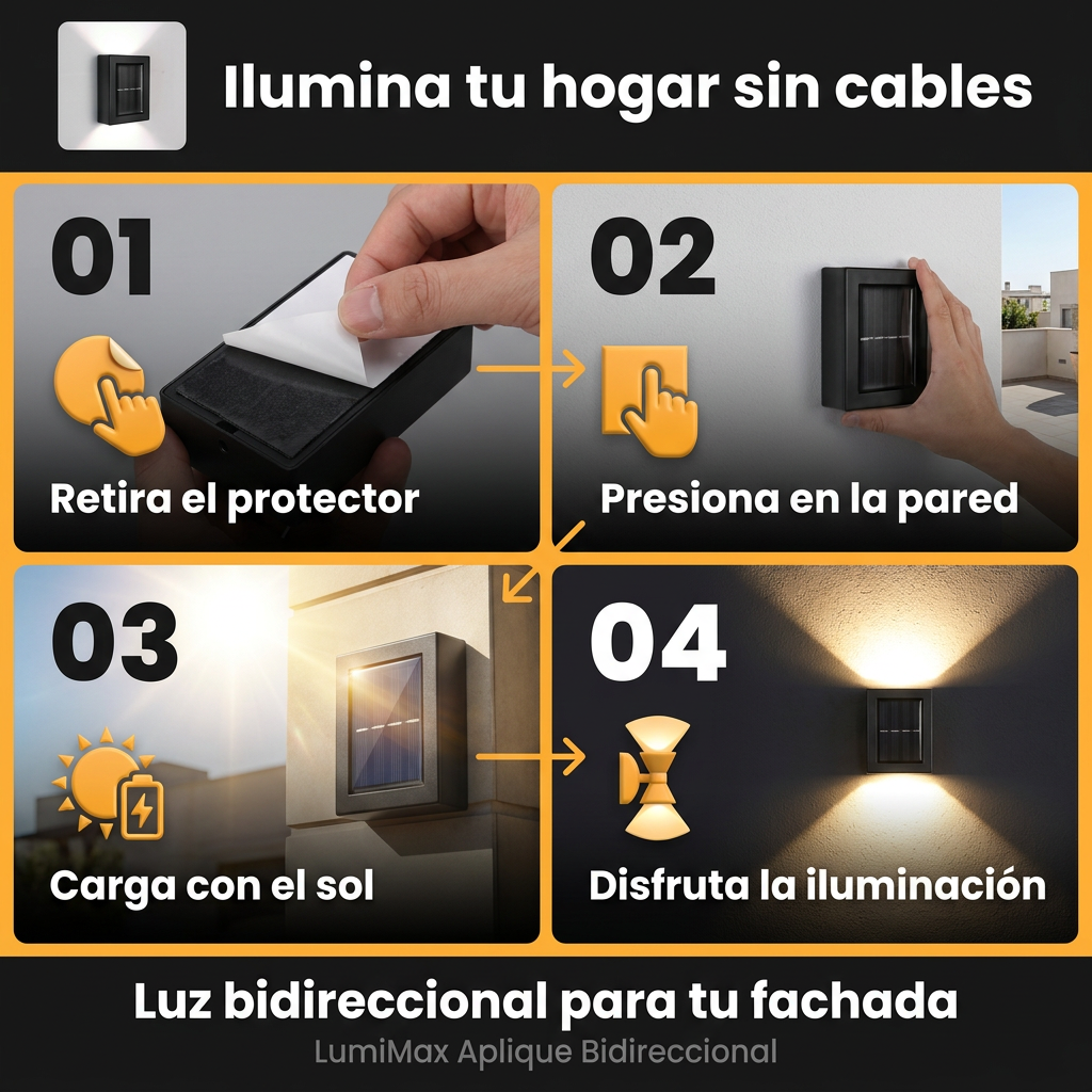LuzMax — Luz Solar con Sensor