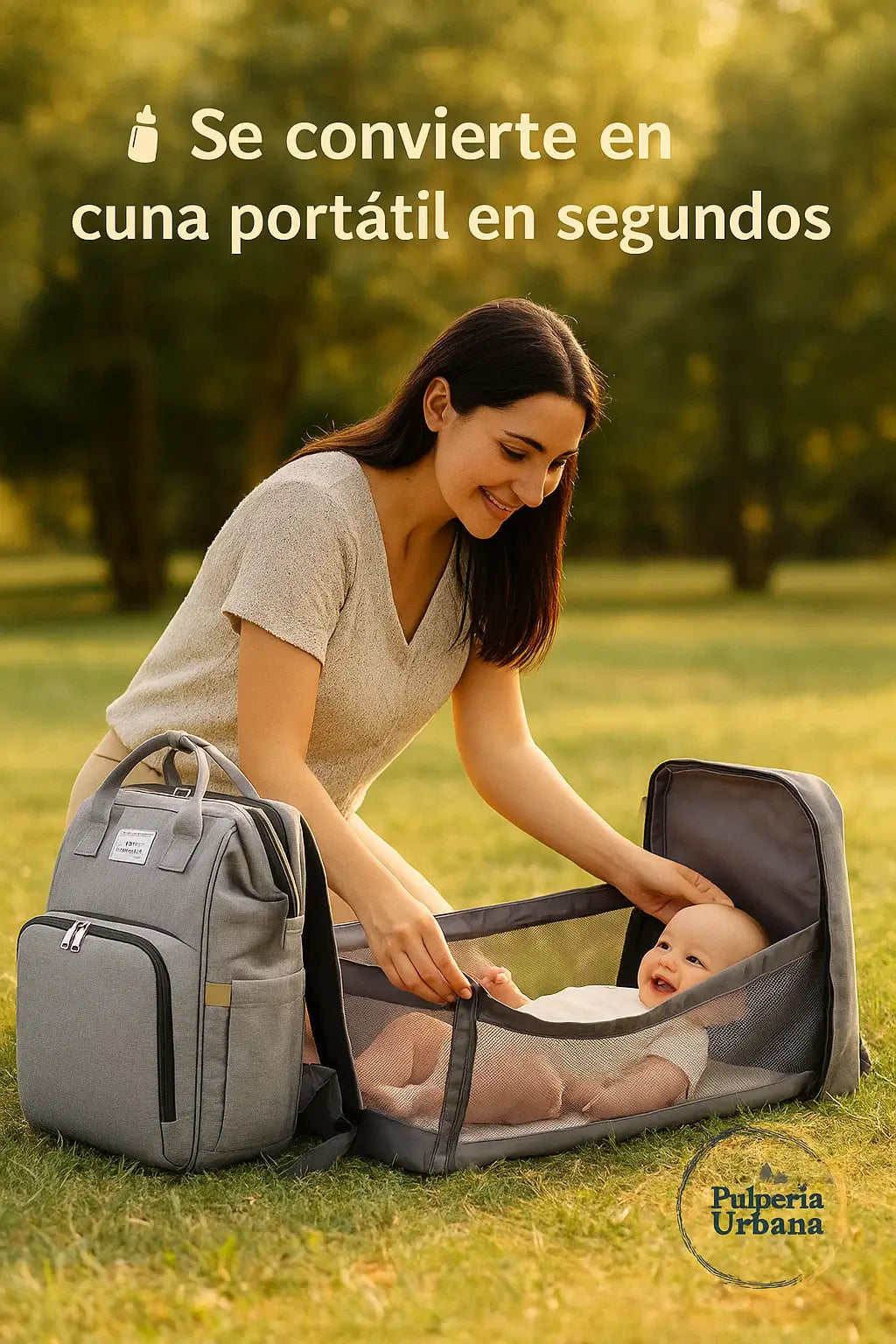 🎒 MOCHILA MUDADOR 2 EN 1